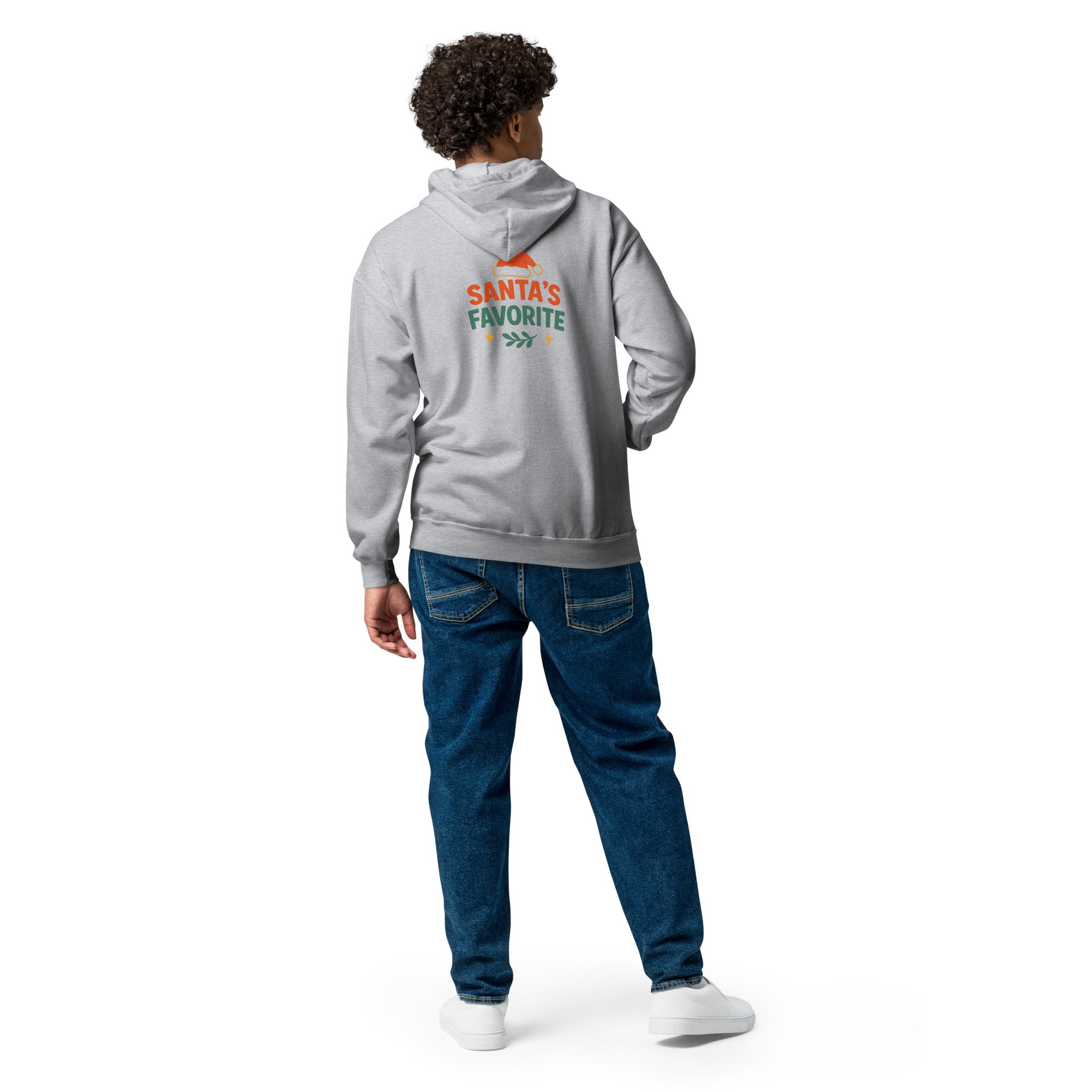 Santa's Favorite Unisex Heavy Blend Zip Hoodie