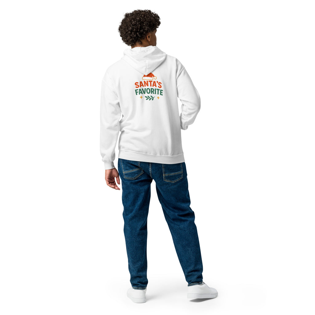 Santa's Favorite Unisex Heavy Blend Zip Hoodie