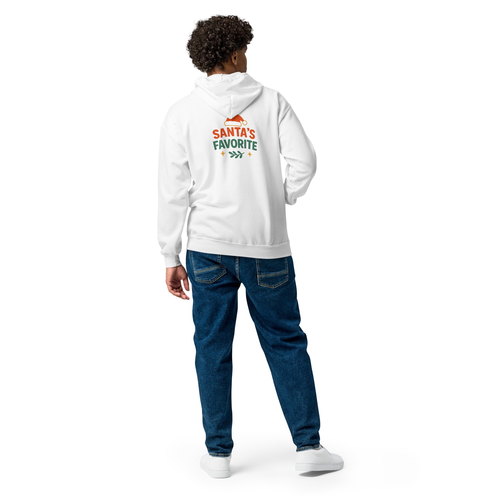 Santa's Favorite Unisex Heavy Blend Zip Hoodie