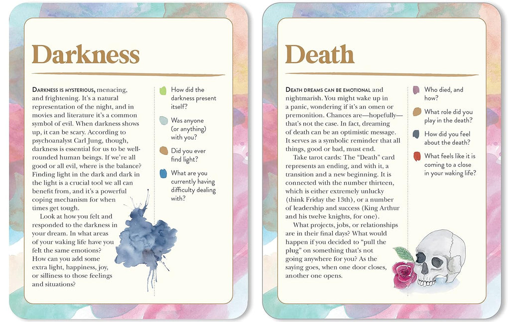The Dream Symbols Card Deck - Decode Your Nightly Dreams